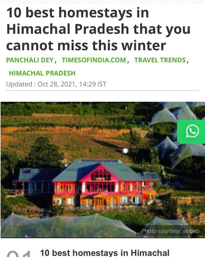 Meena Bagh Ratnari- An Apple Orchard BungalowBagi エクステリア 写真
